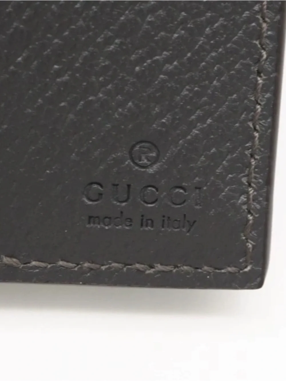 Gucci Men’s Gray GG Canvas Wallet with Silver Double G DEADSTOCK (BRAND NEW)